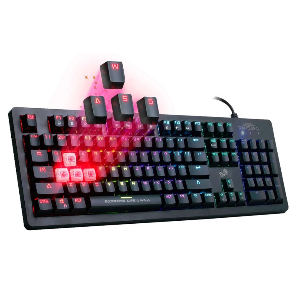 TECLADO GAMER BLACK SHIELD-TGBS - 2