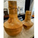 Ver imagem 2 de Vaso Madeira Base Redonda Grande 18x18x30cm