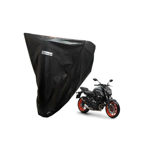 Capa Yamaha Mt 07 Impermeável Forrada Prática e Segura Cor Preto