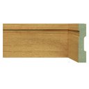 Ver imagem 1 de Kit Rodapé de MDF 30 Barras Frisadas de 10CMX2,40m Rende 72 Metros Marrom/Carvalho Prime Moldufama