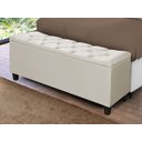 Ver imagem 1 de Recamier Baú Sapateira Grecia 1.30cm Areia