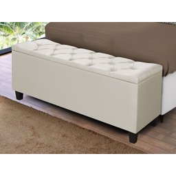 Recamier Baú Sapateira Grecia 1.30cm Areia - 1