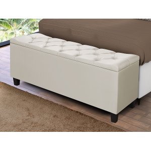 Recamier Baú Sapateira Grecia 1.30cm Areia