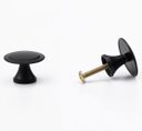Ver imagem 4 de Puxador Redondo Flor em Metal para Móveis Kit 6 Unidade Puxador de Guarda Roupa Puxadores de Gaveta