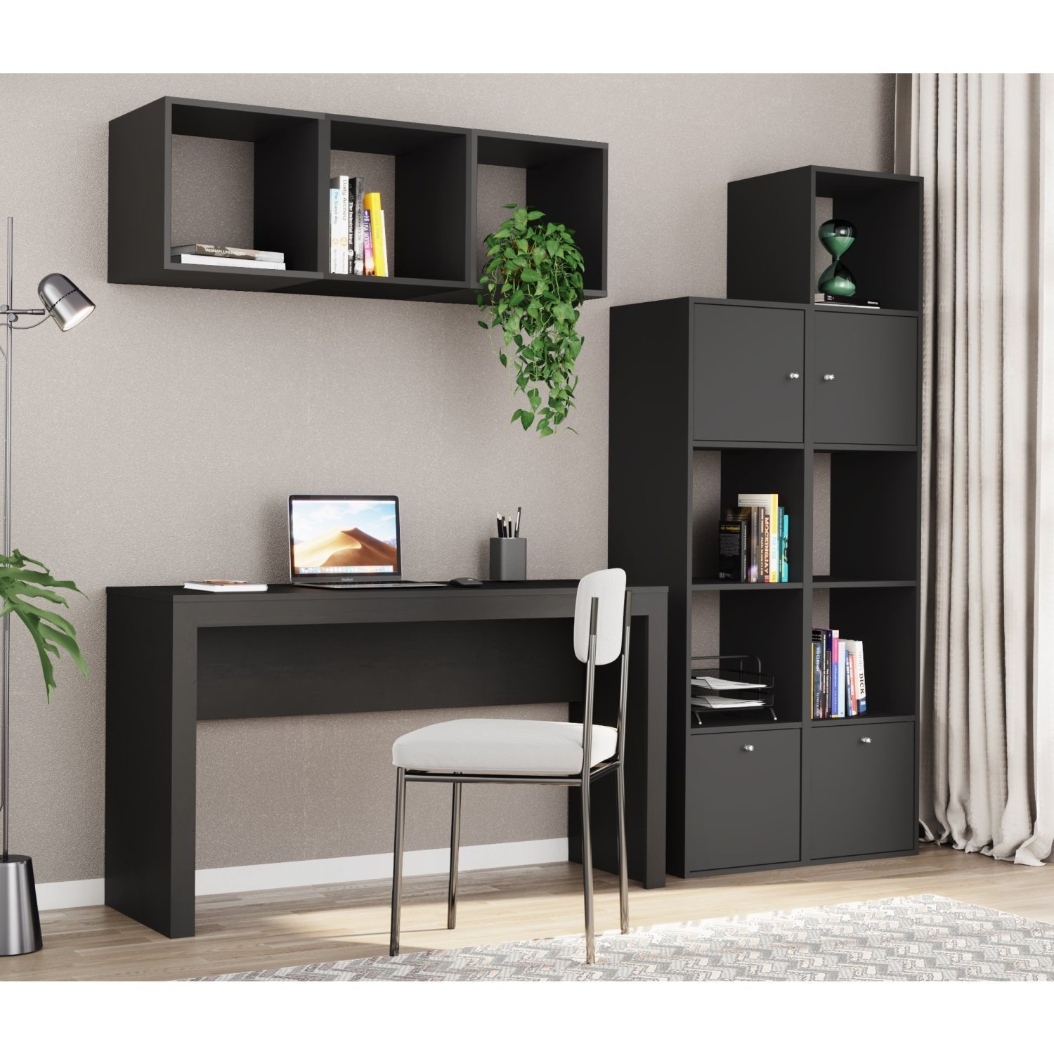 Nicho Quadrado MDP 38cmx38cm Dominox - 3
