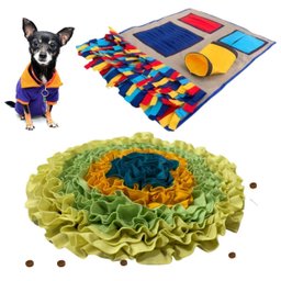 Kit Enriquecimento Ambiental para Cães e Gatos Tapete Fuçar - 1