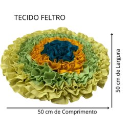 Kit Enriquecimento Ambiental para Cães e Gatos Tapete Fuçar - 4