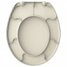 Assento Sanitário Oval Creme Premium - 5