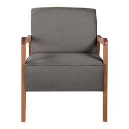 Poltrona Kayla em Linho Agarb Decor:linho Cinza - 3