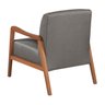 Poltrona Kayla em Linho Agarb Decor:linho Cinza - 4