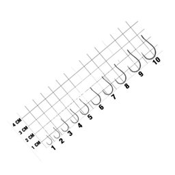 Anzol Pinnacle Chinu Black N01 C/20un Piau Piapara - 3