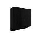 Ver imagem 1 de Armário Aéreo P/ Cozinha Alpha 2502 C/ 2 Portas 80cm Preto - Carraro
