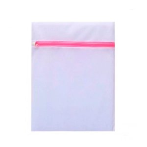 Saco Para Lavagem De Roupas Delicadas 40x50cm Poliéster