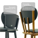 Ver imagem 5 de Kit 4 Banquetas de Madeira Torneada Bistrô Estofada - 83cm Natural