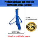 Ver imagem 7 de Cavalete Automotivo Preguiça para Carros 2,5 Toneladas Suporte Veicular 4 Regulagens Azul