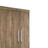Guarda-roupa Veroca 4 Portas C/ 3 Gavetas Atacama Santos Andira - 3