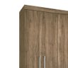Guarda-roupa Veroca 4 Portas C/ 3 Gavetas Atacama Santos Andira - 1