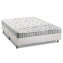 Ver imagem 1 de Cama Box Casal: Colchão Espuma D33 Anjos Orthosono + Base CRC Courano White(138x188)