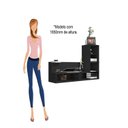 Ver imagem 7 de Escrivaninha Mesa Escritório Suspensa 135cm TOK Glamour