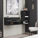 Ver mais imagens de Escrivaninha Mesa Escritório Suspensa 135cm TOK Glamour