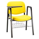 Ver imagem 1 de Cadeira Universitária para Auditórios Linha Hotel Amarelo