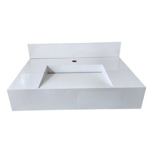 Lavatório Porcelanato 70x40 Branco
