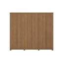 Ver imagem 3 de Guarda Roupa Casal 6 Portas e 3 Gavetas C/ Pés Cb03t580 Canela - Kappesberg