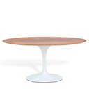 Ver imagem 2 de Mesa Saarinen Oval Imbuia 244x137cm - Base Branca