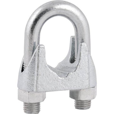 Clips para cabo de aço 1.1/8" leve galvanizado - Vonder