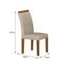 Conjunto 4 Cadeiras 97cm Miami Yescasa - 4