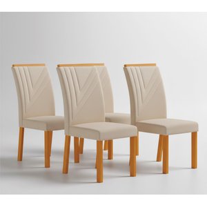 Conjunto 4 Cadeiras 97cm Miami Yescasa