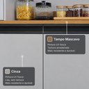 Ver imagem 6 de Cozinha Completa Modulada 4 Peças 280cm com Tampo Tóquio Cinza Casamia