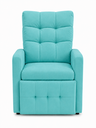Ver imagem 1 de Poltrona Papai Luxo Reclinavel para Estenção de Cilios , Amamentação Organica* Sued*Azul Tiffany