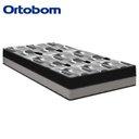Ver imagem 6 de Colchão Ortobom Solteirão ISO Double Face EPS Espumas D28 e D33 Cinza/Preto 108X198X20