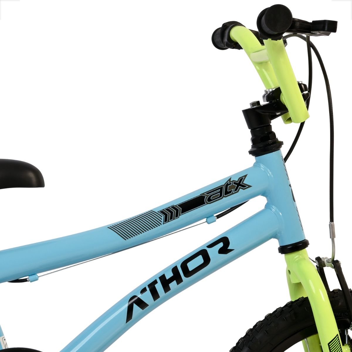 Bicicleta Infantil Aro 16 Athor Atx Tipo Bmx Top com Rodinha:azul - 4