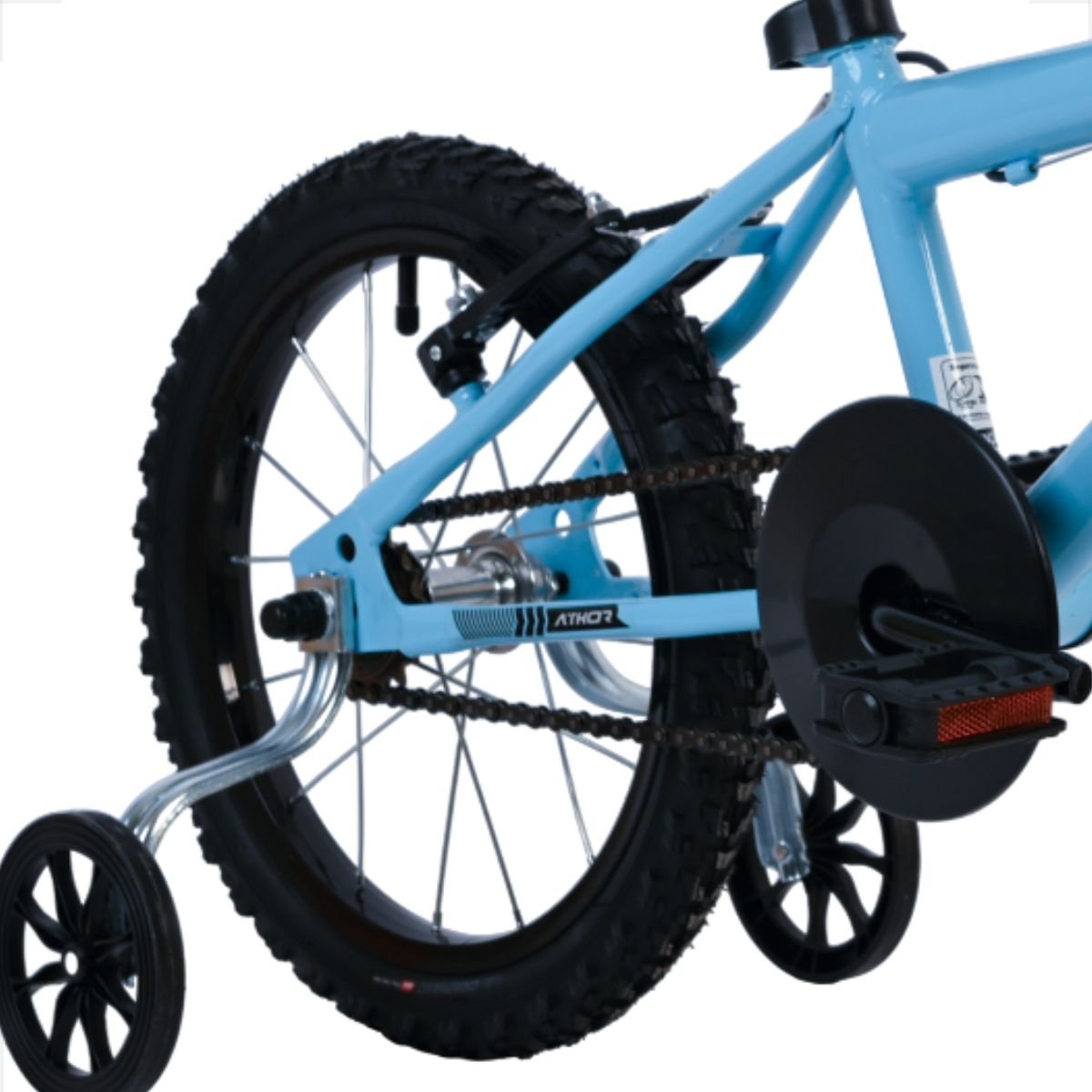 Bicicleta Infantil Aro 16 Athor Atx Tipo Bmx Top com Rodinha:azul - 6