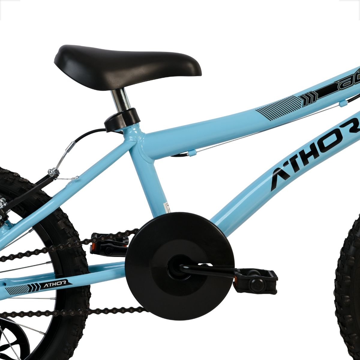 Bicicleta Infantil Aro 16 Athor Atx Tipo Bmx Top com Rodinha:azul - 3