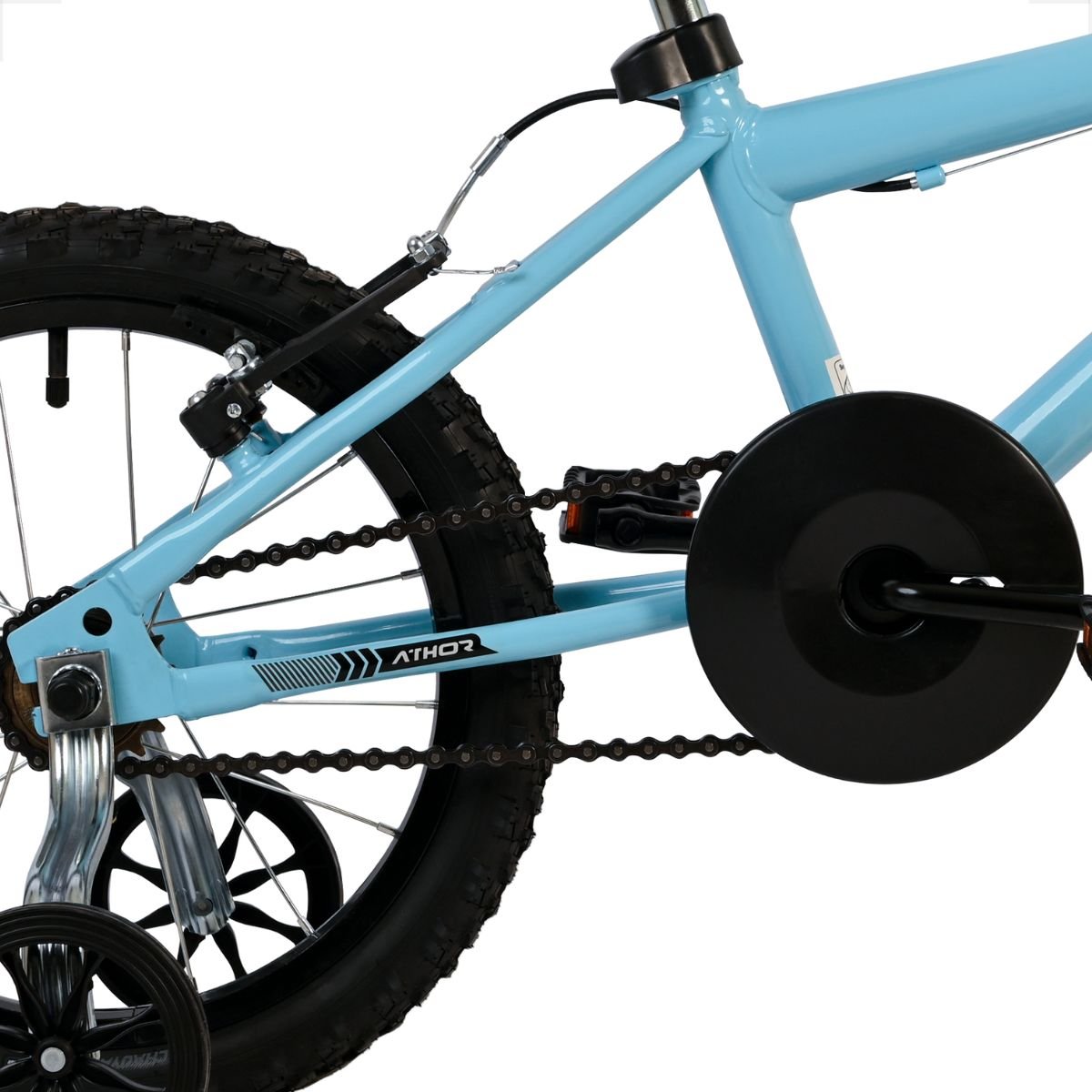 Bicicleta Infantil Aro 16 Athor Atx Tipo Bmx Top com Rodinha:azul - 5