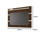 Ver imagem 3 de Painel para TV até 65 Polegadas MDF 160CMX116CM Arcade Marrom