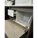 Ver imagem 7 de Conjunto de Banheiro Gabinete Suspenso Ripado 1 Gaveta Interna com Espelheira e Cuba Treviso