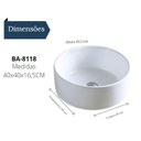 Ver imagem 3 de Cuba de Apoio 16.5x40x40cm Adm8118 Adamas