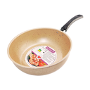 Ver imagem 1 de Frigideira Colore Wok 24cm Antiaderente Bege Stone Alegrete