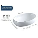 Ver imagem 3 de Cuba de Apoio 16x59x41cm Adm8252 Adamas