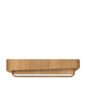 Plafon Doble Retangular 75cm - 1 Luz Adrilustres Freijó
