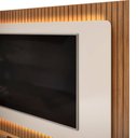 Ver imagem 4 de Painel Suspenso Brisa TV 60" Off White Freijó Tana Decor DJ Móveis Home Suspenso