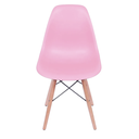 Ver imagem 4 de Cadeira Quarto Escritório Sala Charles Design Eames Eiffel Wood - Rosa