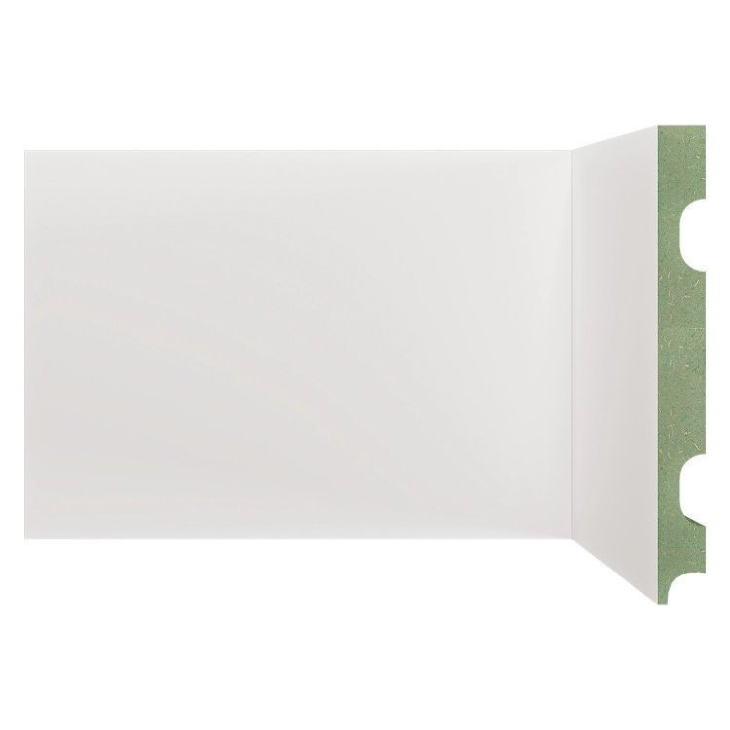Kit c/40 barras Rodapé MDF 1501 Resistente a Umidade Moldufama 15mmx15cm Metro Linear 96m - 1
