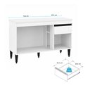 Ver imagem 5 de Kit Cozinha Compacta com Balcão 120cm Menu Móveis Branco