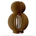 Ver imagem 1 de Abajur Grande de Chão DOUBLE -:Marrom