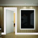 Ver imagem 2 de Kit Rodapé de MDF 20 Barras Lisas de 5CMX2,40m Rende 48 Metros Branco/Liso Moldufama